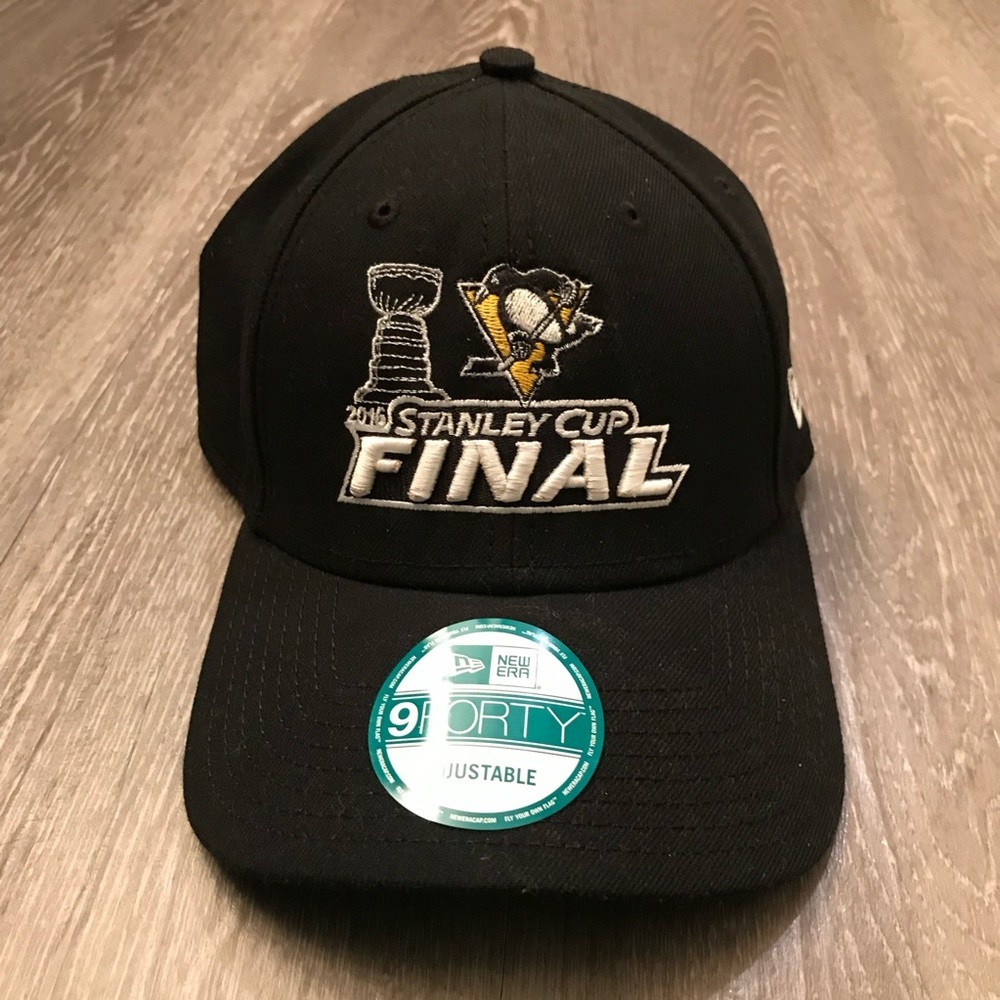 Pittsburgh Penguins NHL Stanley Cup New Era 9Forty Adjustable Hat Adult OSFA